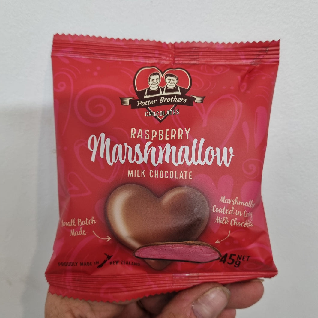 Single choc marshmellow heart ❤️