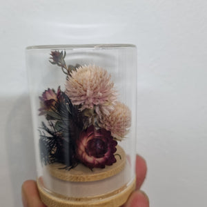 Dried flower Glass Domes