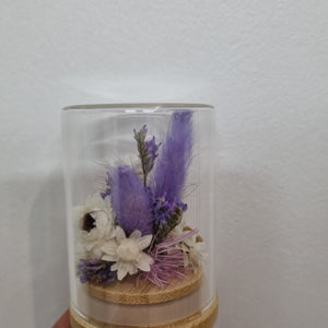 Dried flower Glass Domes