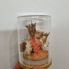 Load image into Gallery viewer, Dried flower Glass Domes